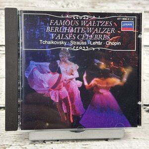 Famous Waltzes BERÜHMTE WALZER [1984 CD] Tchaikovsky Strauss Léhar‎ Chopin